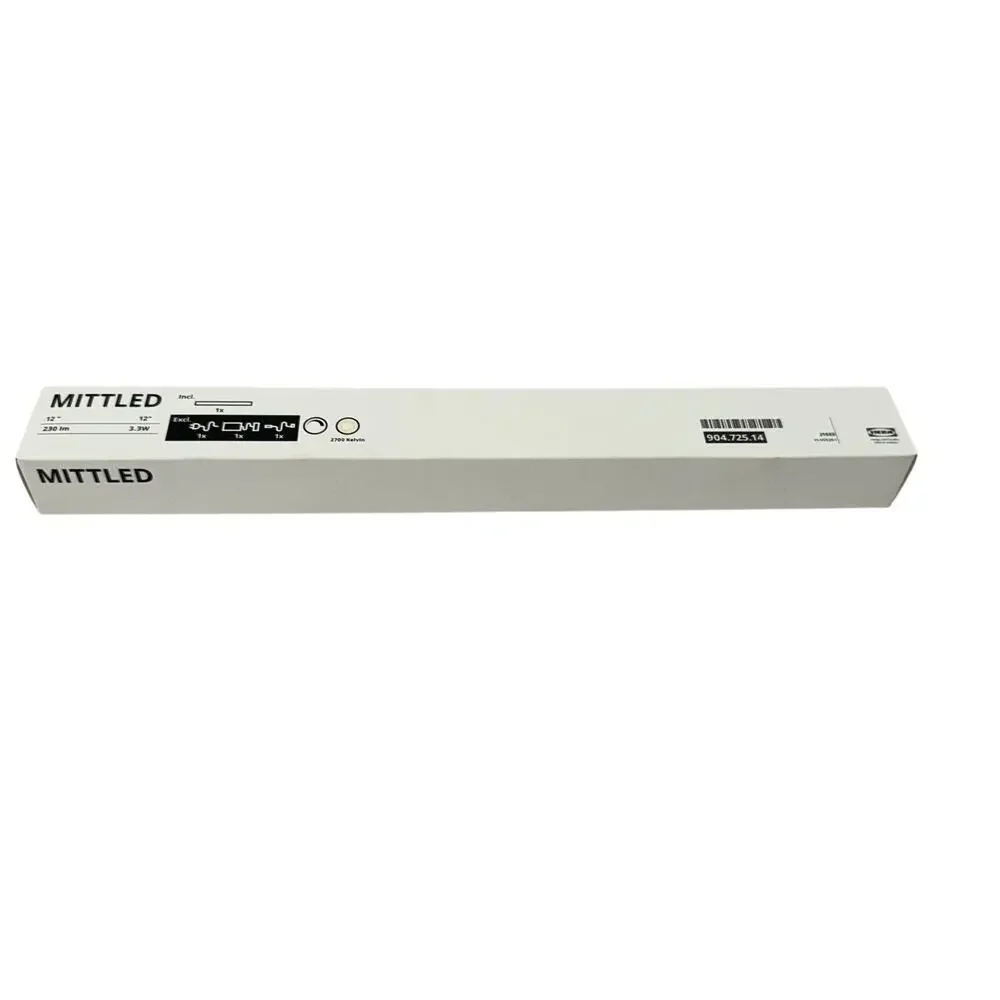 (1) IKEA MITTLED LED Kitchen Lighting Strip Dimmable White 12